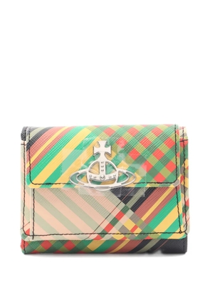 Vivienne Westwood Pre-Owned 2020 orb print flap purse - Neutrals