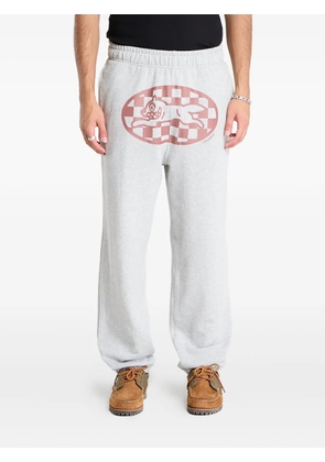 ICECREAM logo cotton track pants - Grey