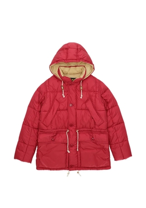 Fortela quilted hooded jacket - Red