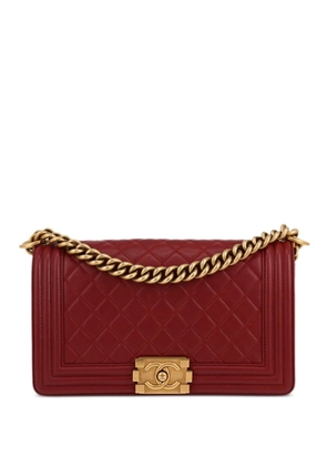 CHANEL Pre-Owned Boy shoulder bag - Red