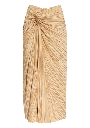 Cult Gaia Sonoma draped skirt - Neutrals