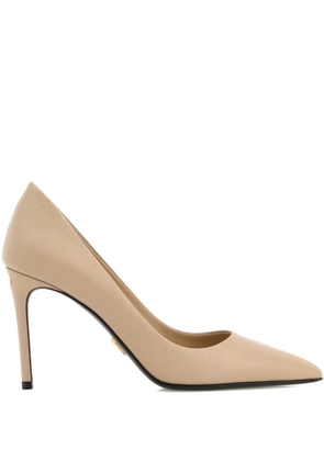 Prada sand leather pumps - Neutrals