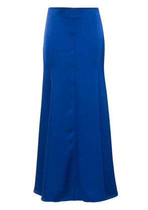 Philosophy Di Lorenzo Serafini satin maxi flared skirt - Blue