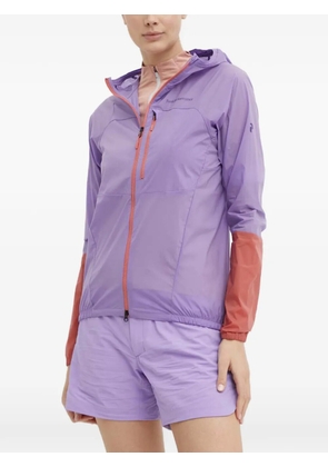 Peak Performance hooded colourblock jacket - Purple