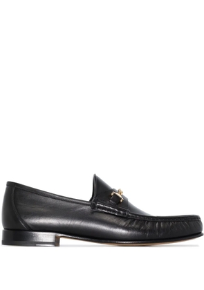 HYUSTO Mick slip-on loafers - Black