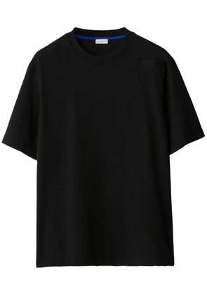 Burberry short-sleeve cotton T-shirt - Black