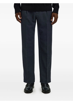 SELECTED drawstring pleated trousers - Blue