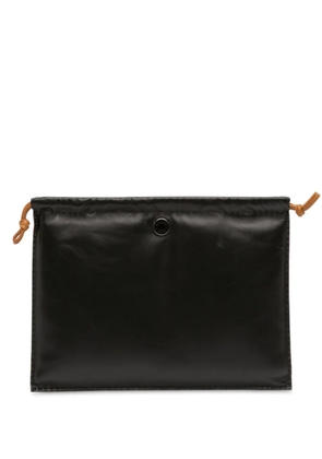 Hermès Pre-Owned 2022 Milo Lambskin Pilo pouch - Black