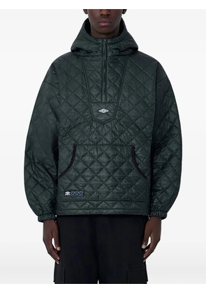 UMBRO padded half-zip hoodie - Green