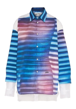 Jean Paul Gaultier Petit-Grand Air printed shirt - Blue