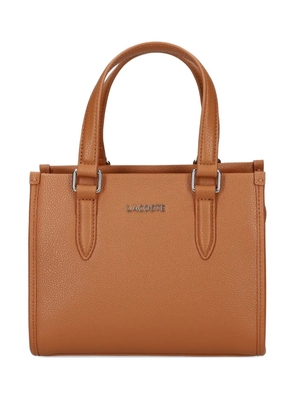 Lacoste logo motif tote bag - Brown