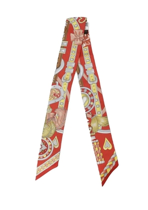 Hermès Pre-Owned 2010-2025 Harnais De Cour Silk Twilly Scarf scarves - Multicolour
