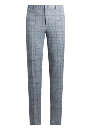 ETRO check-pattern trousers - Grey