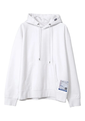 in･stru(men-tal). French-terry hoodie - White