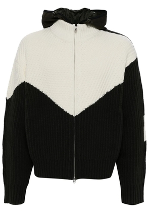 CROQUIS two-tone cardigan - Green