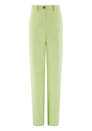 Ferragamo high-waisted carpenter trousers - Green