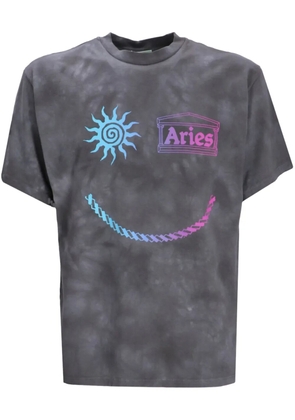Aries Grunge Happy Dude T-shirt - Grey