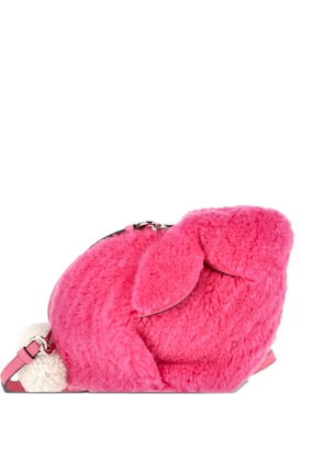 Loewe Pre-Owned mini Bunny Fuzzy cross body bag - Pink