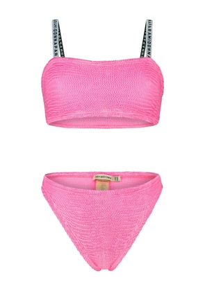 PARAMIDONNA Merry branded-straps bikini - Pink