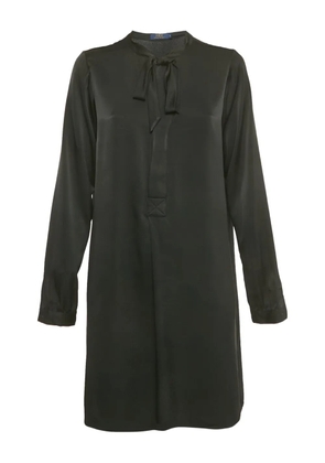 Polo Ralph Lauren tie black mini dress