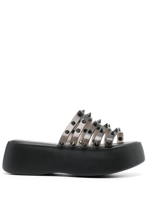 Jean Paul Gaultier x Melissa 60mm Punk Love Becky platform sandals - Black