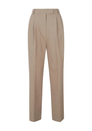 The Frankie Shop pleated suit trousers - Neutrals