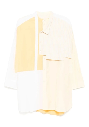 Enföld colour-block shirt - Yellow