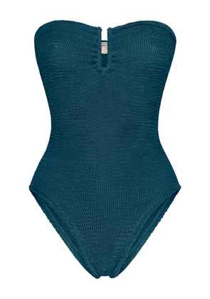 PARAMIDONNA Frida textured one-piece - Blue