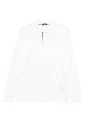 Paul & Shark long-sleeve polo shirt - White