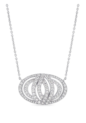 LILY GABRIELLA 18kt white gold Infinitas diamond necklace - Silver