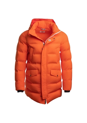 Kiton Hekla puffer coat - Orange