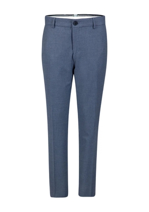 SELECTED pressure-pleats button trousers - Blue
