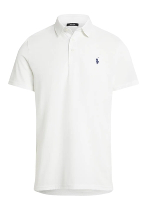 RLX Ralph Lauren logo-embroidered polo shirt - Neutrals