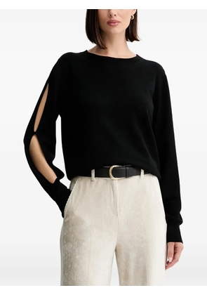 TWINSET cut-out sleeves top - Black