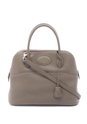 Hermès Pre-Owned 2020 Taurillon Clemence Bolide 31 satchel - Brown