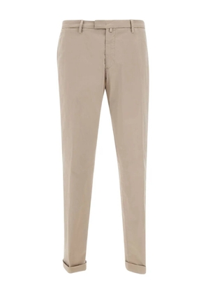 Briglia 1949 belt loops turn-up trousers - Neutrals