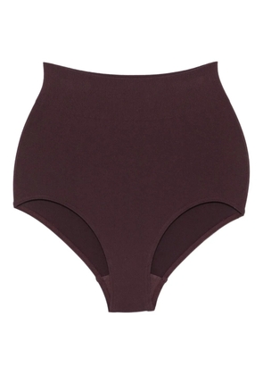 Wolford high-waisted shorts - Red