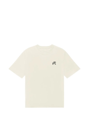 Malbon Golf Bermuda Brumal Buckets embroidered T-shirt - Neutrals