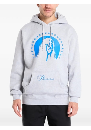 Pleasures graphic critic hoodie - Grey