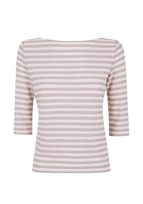 Emporio Armani striped sweater - Neutrals