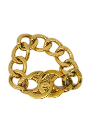 CHANEL Pre-Owned 1995 CC turn-lock bracelet - Gold