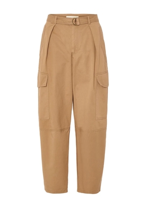 Vanessa Bruno pleated cargo trousers - Brown