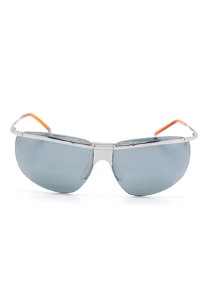 Solamor1946 cat-eye frame sunglasses - Silver