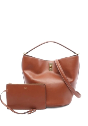 Celine Pre-Owned 2010s Teen Bucket 16 leather tote bag - Brown