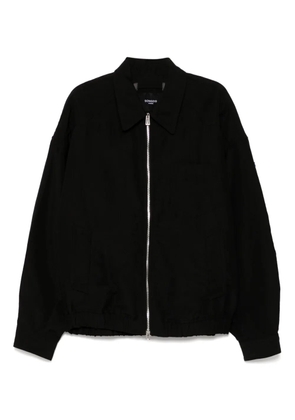 SONGZIO point pocket collared jacket - Black