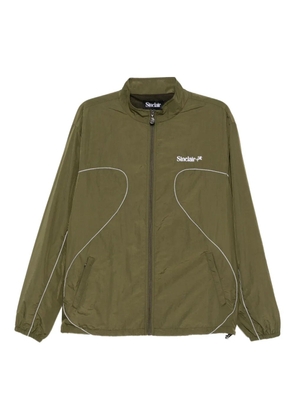 Sinclair logo-embroidered jacket - Green