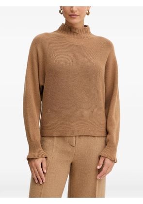 TWINSET mock-neck sweater - Brown