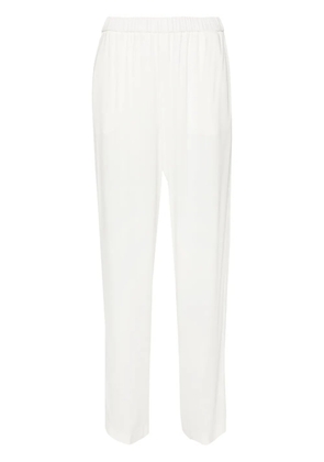 Fabiana Filippi straight crepe trousers - White