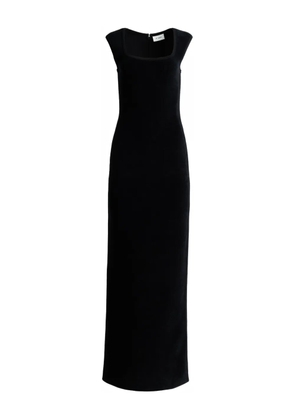 St. John Monte Carlo sleeveless maxi dress - Black