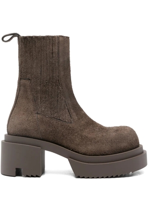 Rick Owens Beatle Bogun platform-sole boots - Brown